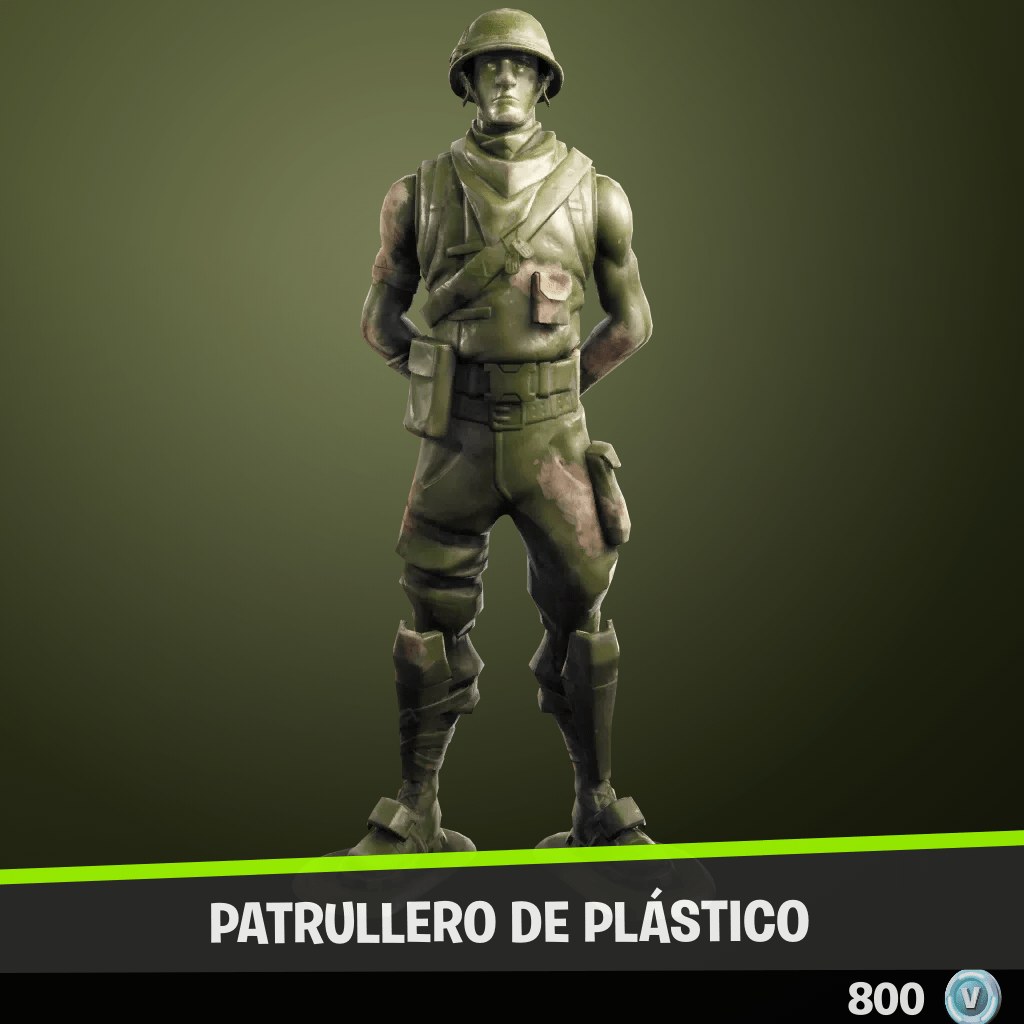 Patrullero de plástico